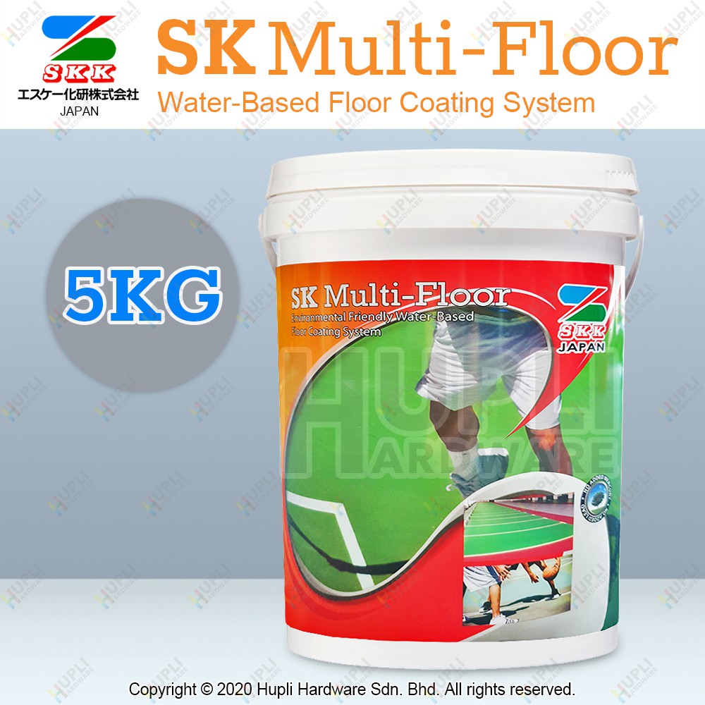 SKK SK MultiFloor 5KG WaterBased Floor Coating System / Floor Paint