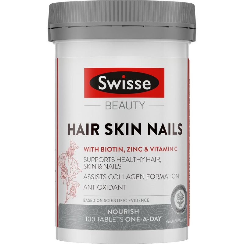 (Ready Stock)SwisseHair Skin Nails Ultiboost 100 Tablets Shopee Malaysia