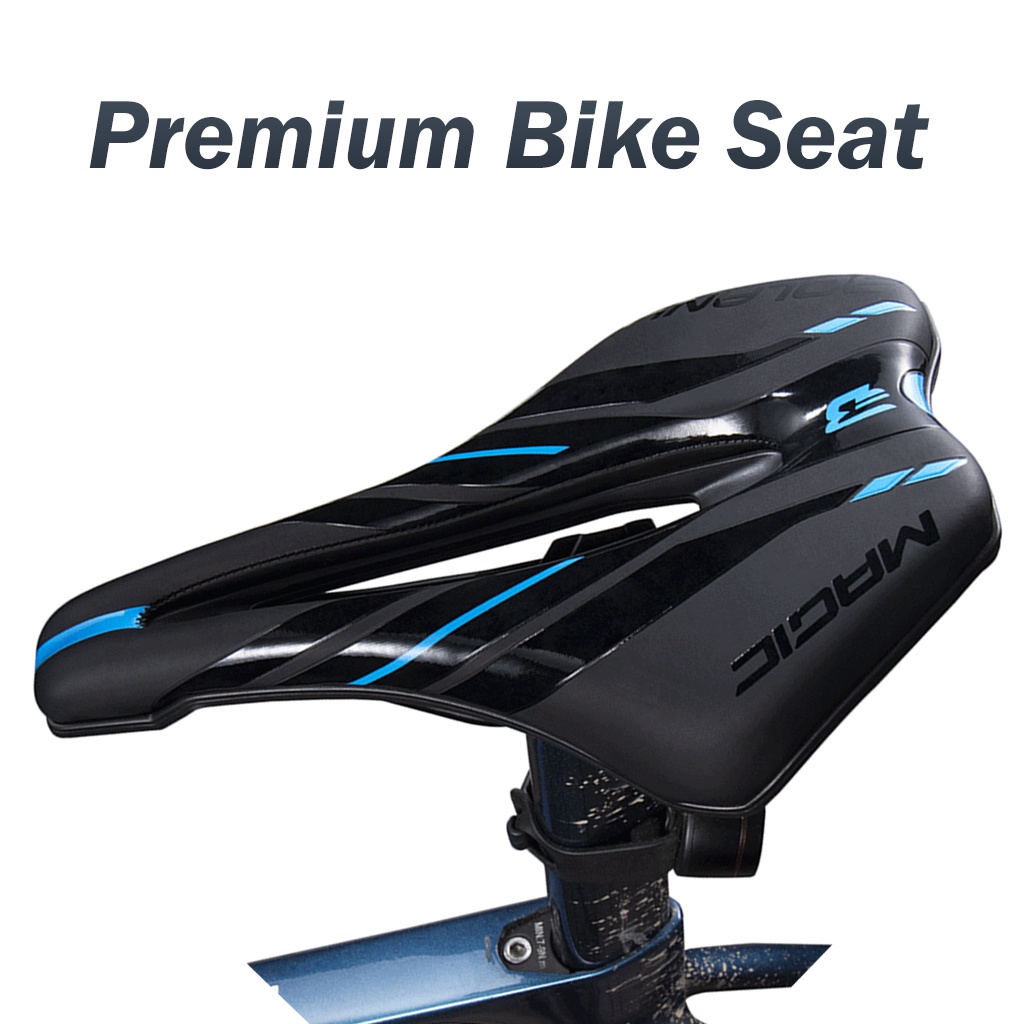 Bicycle Seat Saddle Tempat Duduk Basikal Fixie Bike Riding Accessories Soft Cushion Comfortable