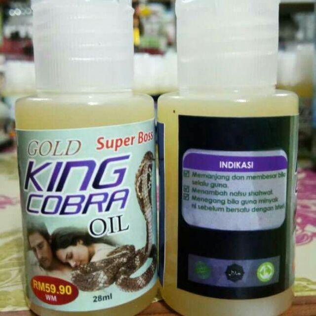 King Cobra Oil Asli Ghana tips