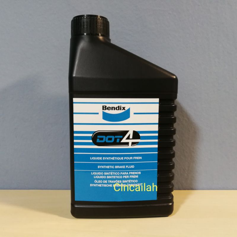 BENDIX DOT 4 High Performance Heavy Duty Synthetic Brake Fluid 1L Dot4