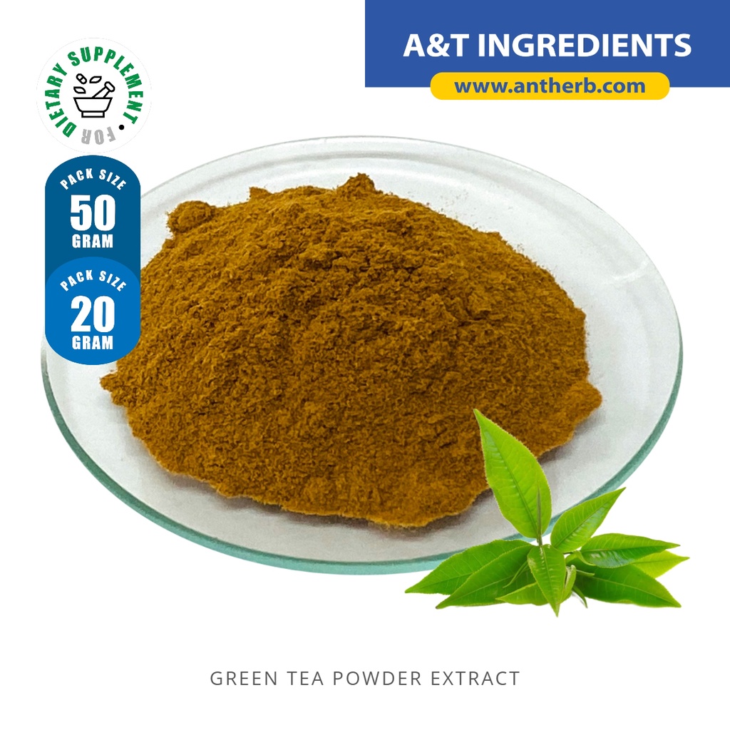 [20g/50g] Green Tea Powder Extract / Serbuk Ekstrak Teh Hijau HALAL