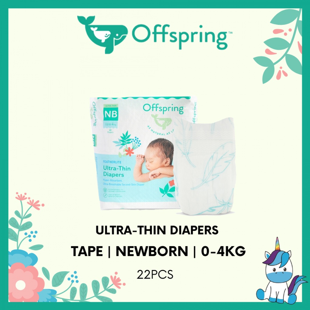 Offspring NB Ultra Thin Tape Diapers (22 Diapers) Shopee Malaysia