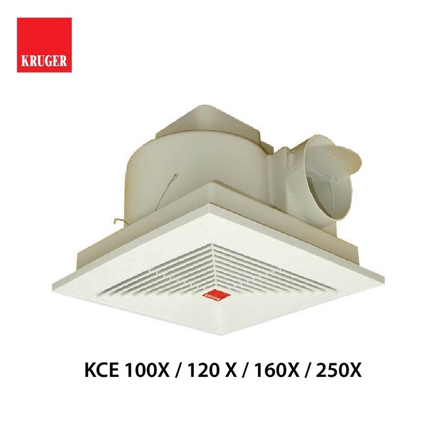 Exhaust Fan Kruger KCE Series Ceiling Mount Type Shopee Malaysia