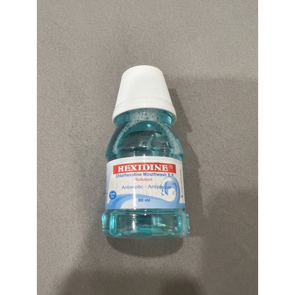 Hexidine mouthwash gargle chlorhexidine 80ml Shopee Malaysia