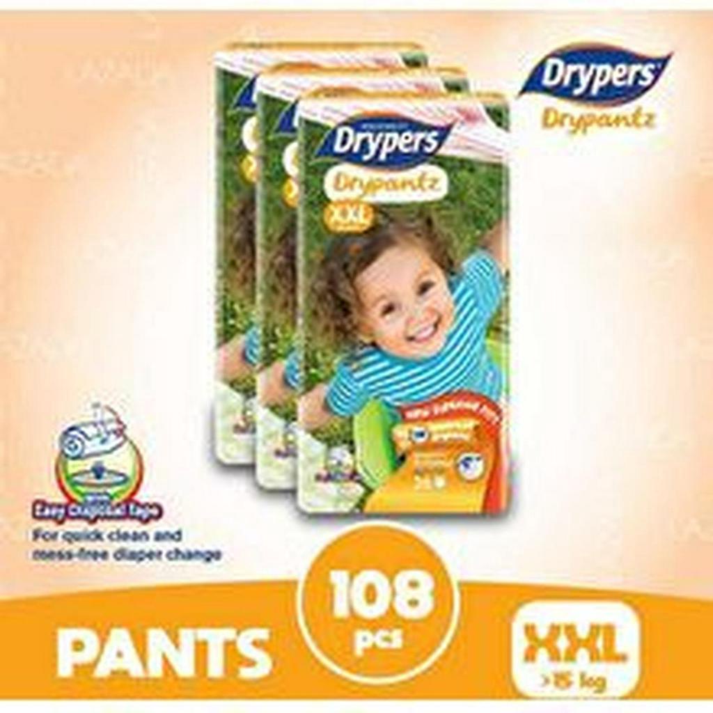 Drypers Drypantz XXL (3x36s) Shopee Malaysia
