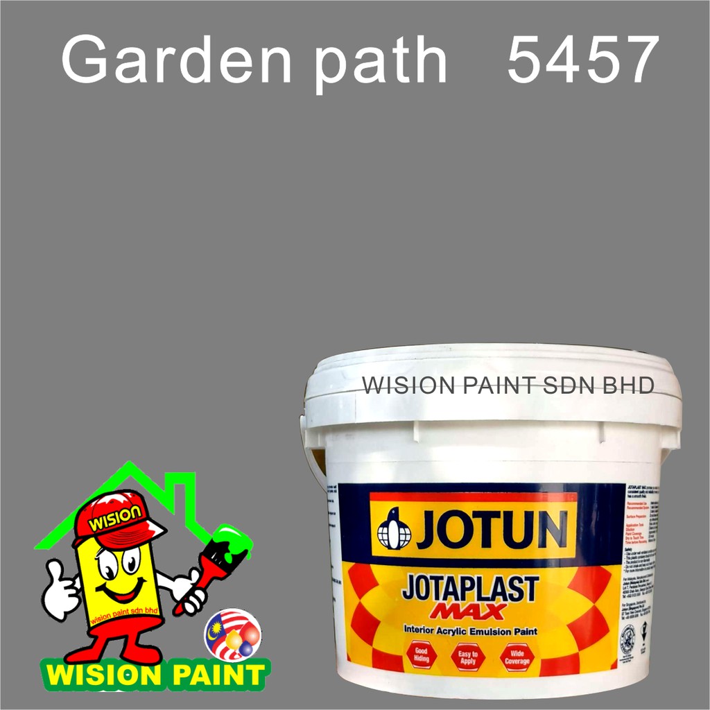 7L GARDEN PATH 5457 JOTUN PAINT JOTAPLAST MAX Interior Acrylic Emulsion Paint Suitable for Walls