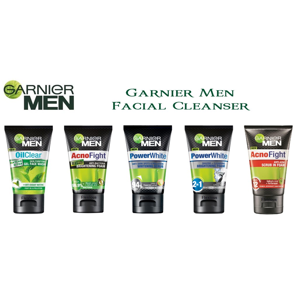 Garnier Men Facial Cleanser 100ml Shopee Malaysia