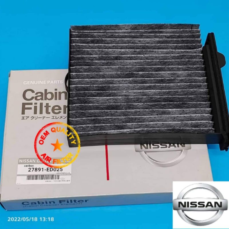 (CARBON) Nissan Cabin Air Cond Filter Grand Livina, Latio, Sylphy Shopee Malaysia