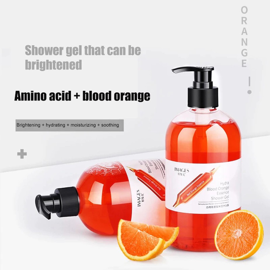 IMAGES Blood Orange Shower Gel 550ml Shopee Malaysia