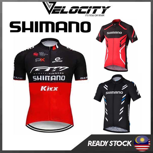 Latest Shimano Cycling Jersey Short Top Baju Cycling Shimano Lengan Pendek Roadbike Jersey Club