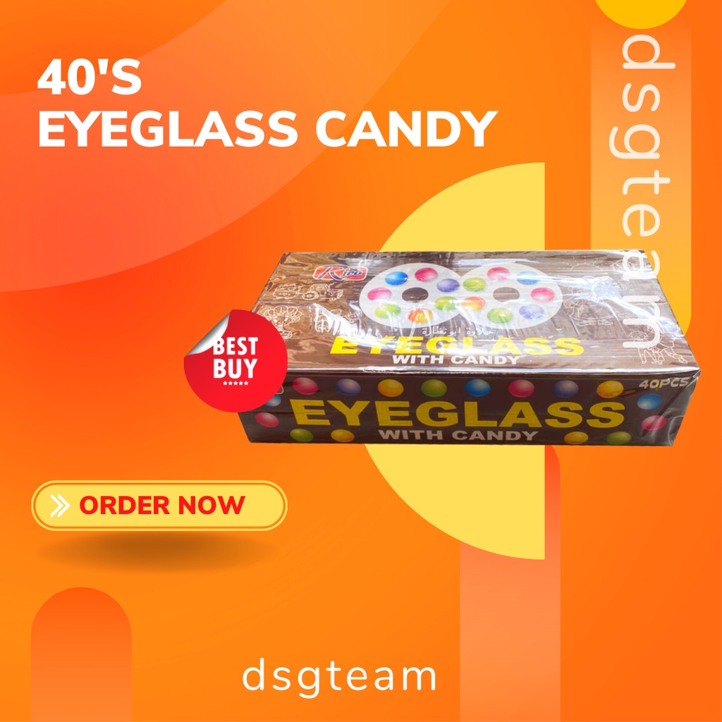 Eyeglass With Candy Chocolate Bean (40pcs) Shopee Malaysia