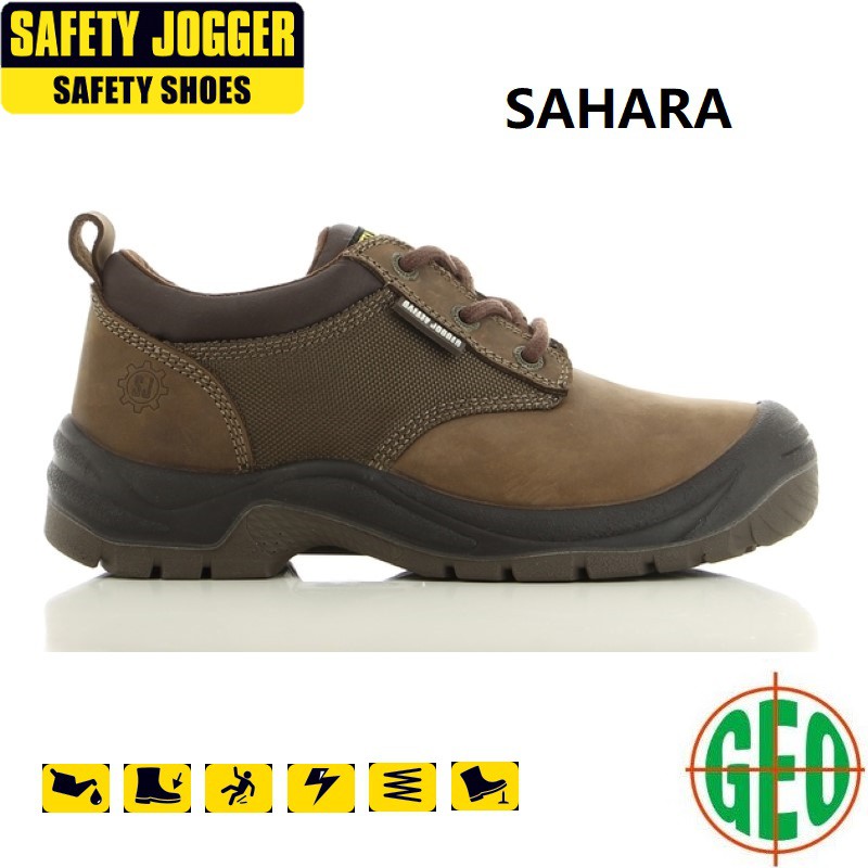 SAFETY JOGGER SAHARA SAFETY SHOES BOOTS (BROWN) SIZE 3847 (KASUT