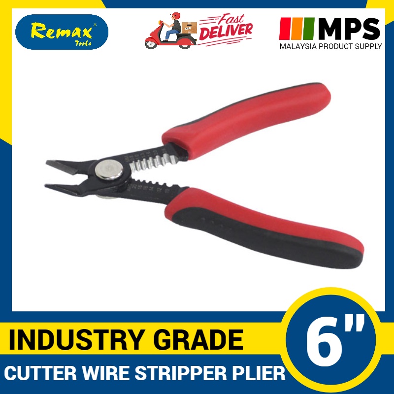 REMAX PRECISION CUTTER WIRE STRIPPER PLIER (LOCAL STOCK) Shopee Malaysia