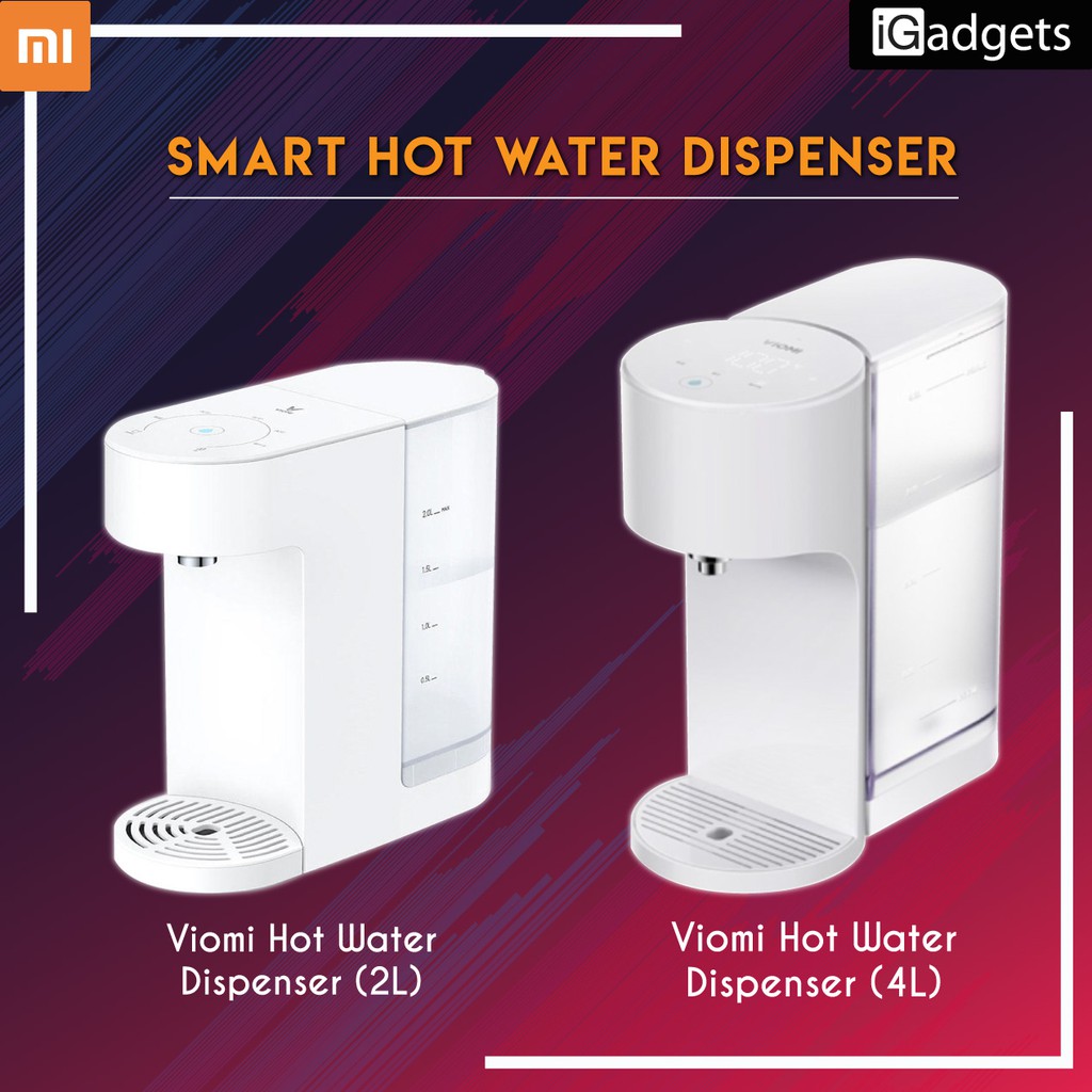 Xiaomi VIOMI 4L & 2L Smart Instant Hot Water Dispenser Shopee Malaysia