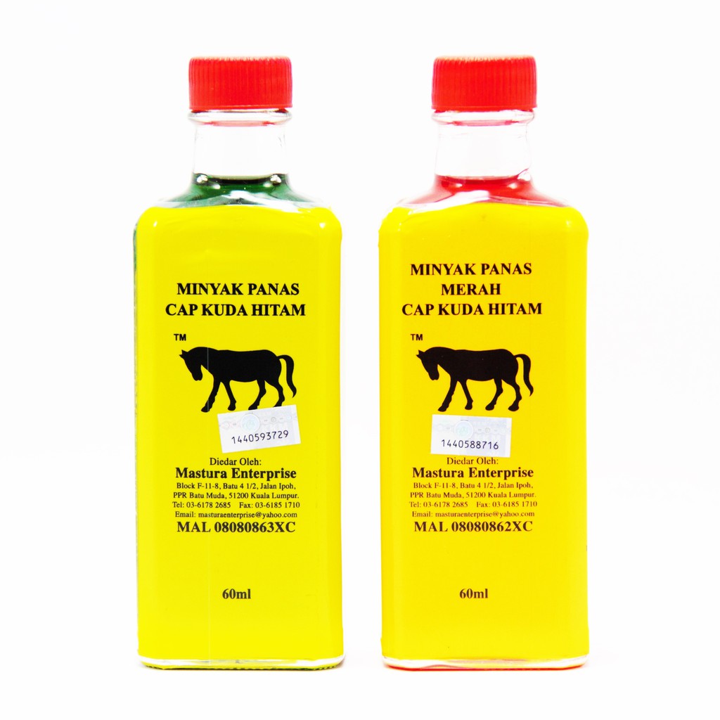 MINYAK PANAS KUDA (HIJAU/MERAH/PUTIH) 60ML Shopee Malaysia