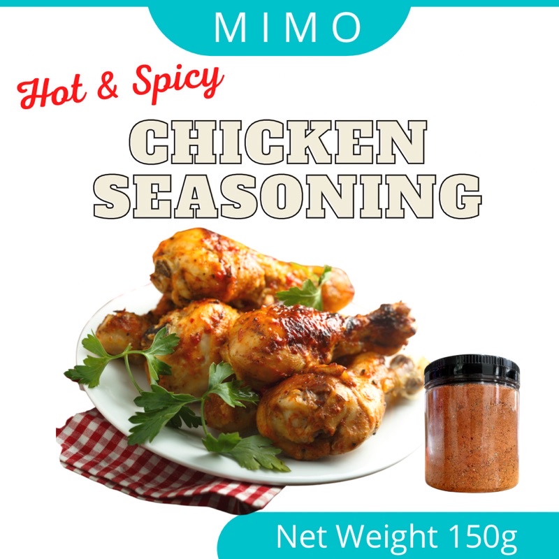 MIMO Hot & Spicy Chicken Seasoning Blend chicken meat breast marinate