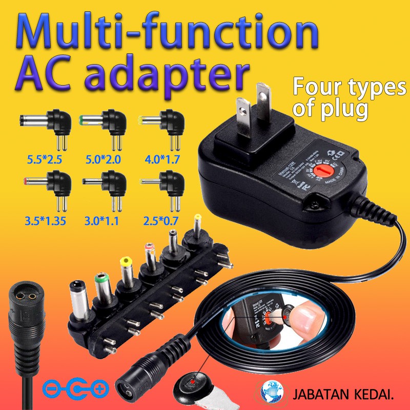 [View 23+] Ac Dc Adapter Connector Types