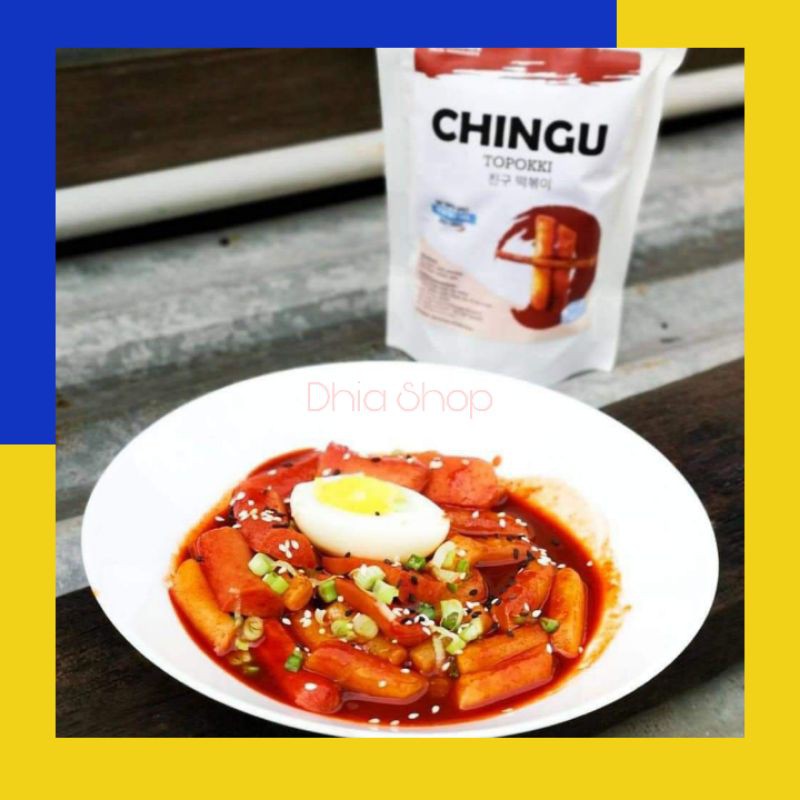 CHINGU TOPOKKI HALAL KOREAN FOOD KOREAN RICE CAKE HOMEMADE MALAYSIA