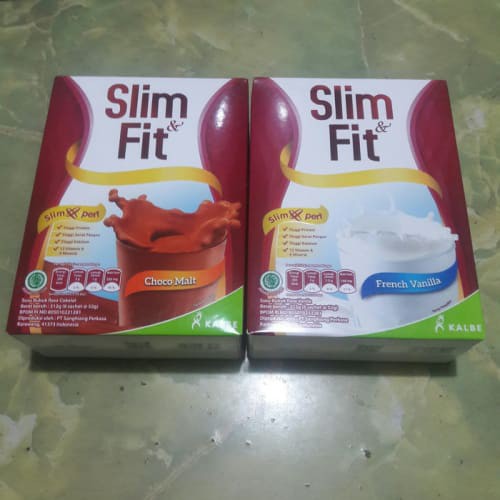 Original Quality Of Slim And Fit Kalbe Diet Milk Unique Vanilla