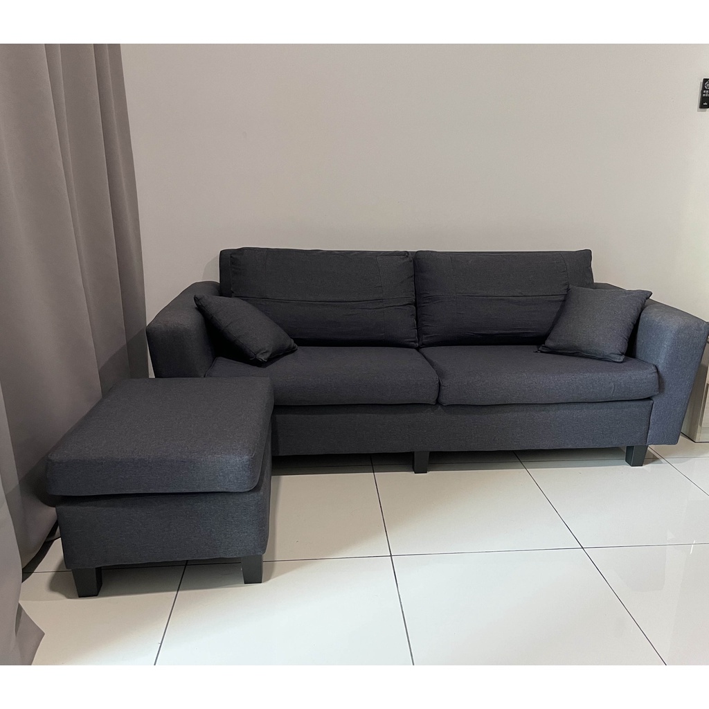 L shape Sofa (Second used) Shopee Malaysia