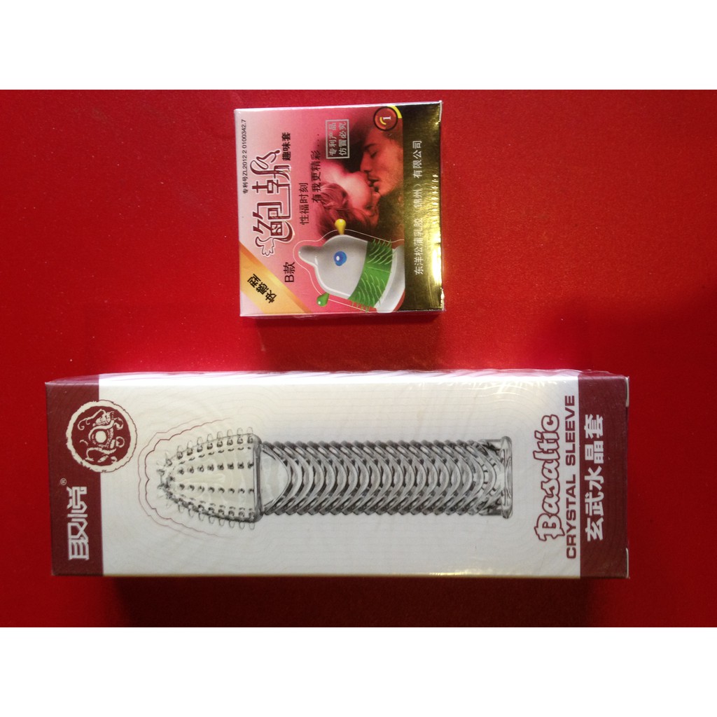 1x Reusable condom (kondom) + Free 1xCute Condom Shopee