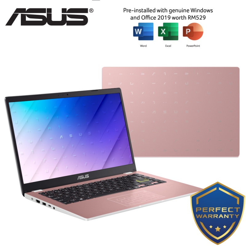 Asus Vivobook Go 14 E410KABV227TS 14'' Laptop Rose Pink ( Celeron