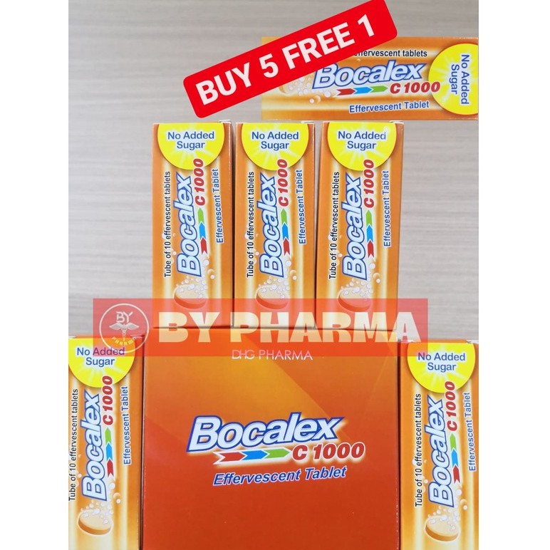 BOCALEX VITAMIN C 1000MG EFFERVESCENT TABLET 10'S/TUBE Shopee Malaysia