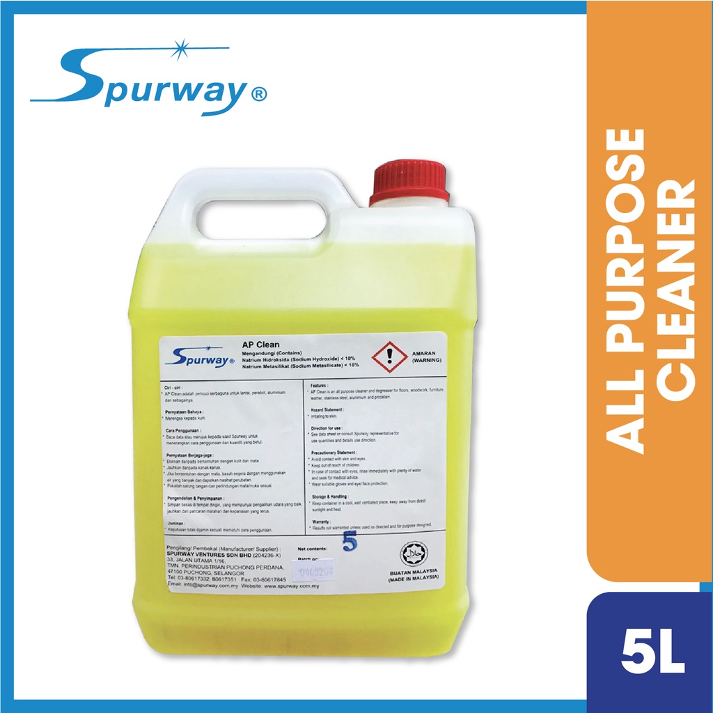 AP Clean AllPurpose Cleaner (5L) Value Size Shopee Malaysia