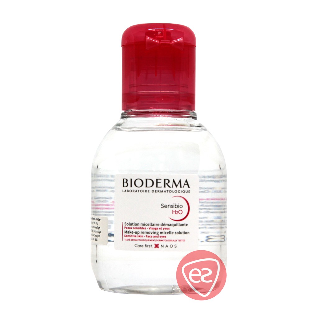 BIODERMA SENSIBIO H2O 100ML FRAGRANCE FREE MICELLAR WATER MAKEUP