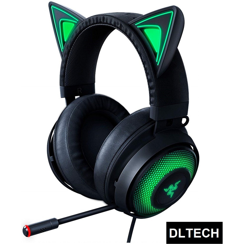 Razer Kraken Kitty Edition Chroma USB Gaming Headset Quartz / Black