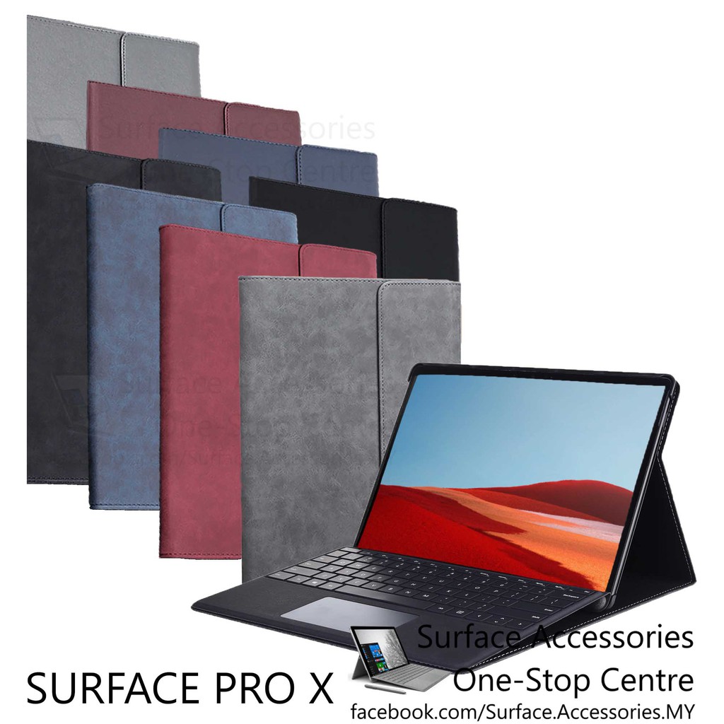 [MALAYSIA]Microsoft Surface Pro X Casing Pro X Cover PREMIUM Case Stand Shopee Malaysia