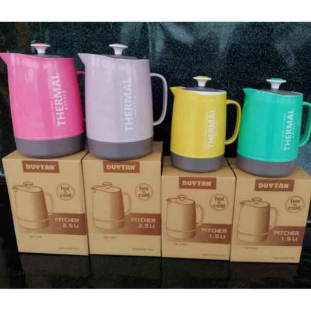 [DUYTAN] Thermo Water Jug Hot+Cold [100 ORIGINAL] Thermal Bottle(1.5L