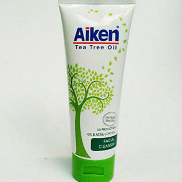 Aiken Tea Tree Oil Facial Cleanser 100g Shopee Malaysia