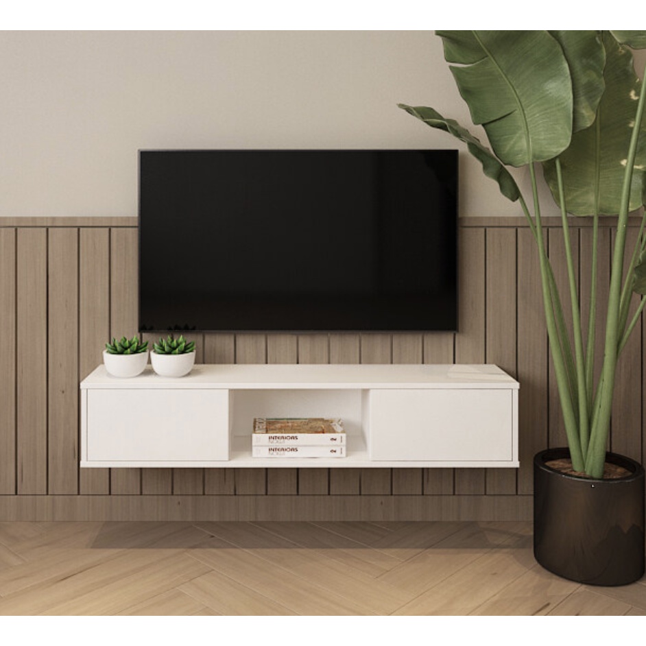 Simple 4 Feet Wall Mounted TV TV Console Wall TV TV
