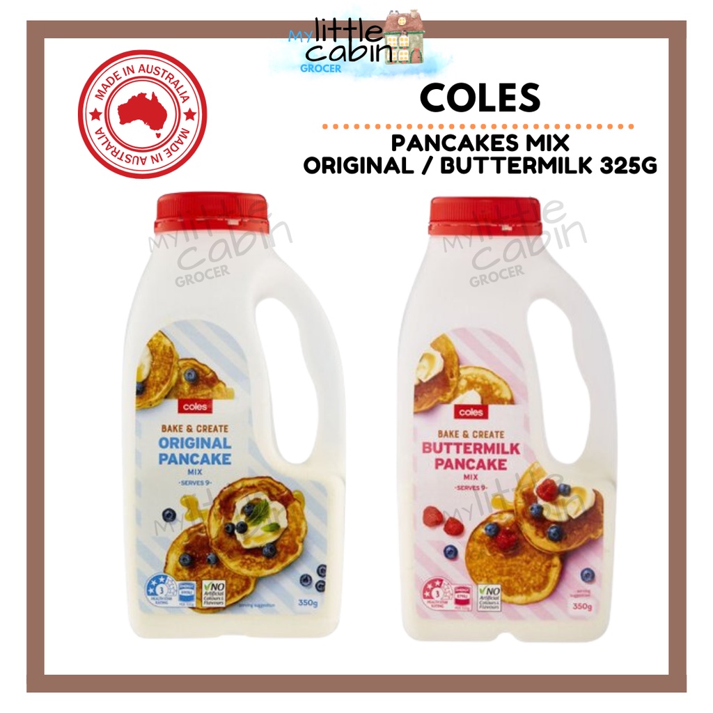 COLES Pancake Shake Mix (Original / Buttermilk / Pancake & Pikelet Mix