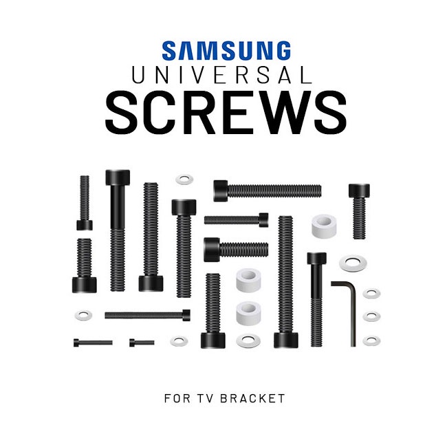 Samsung Screw For TV Wall Mount Bracket Mounting Screws SET Support