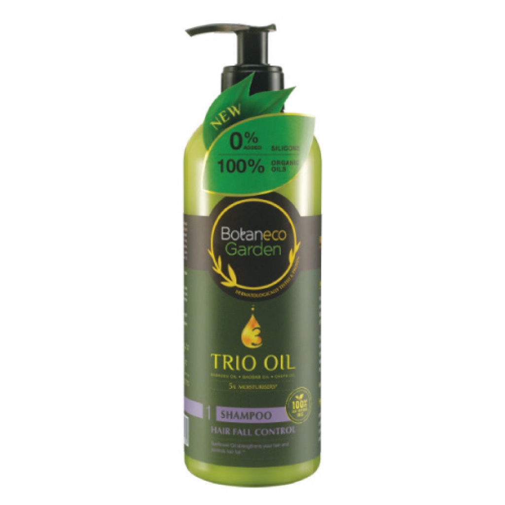 Botaneco Garden Trio Oil Shampoo Hair Fall Control 500ml