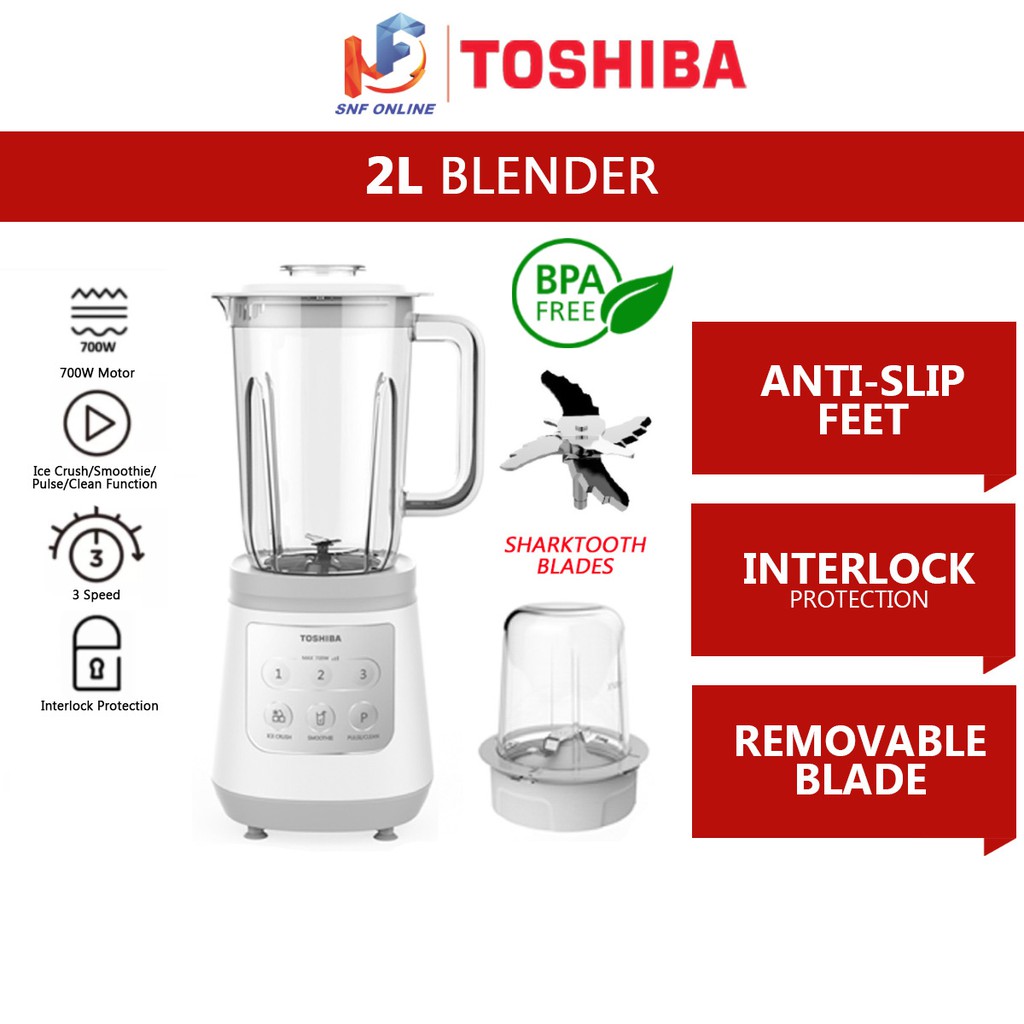 Toshiba Blender (2.0 L) BL70PR1NMY Shopee Malaysia