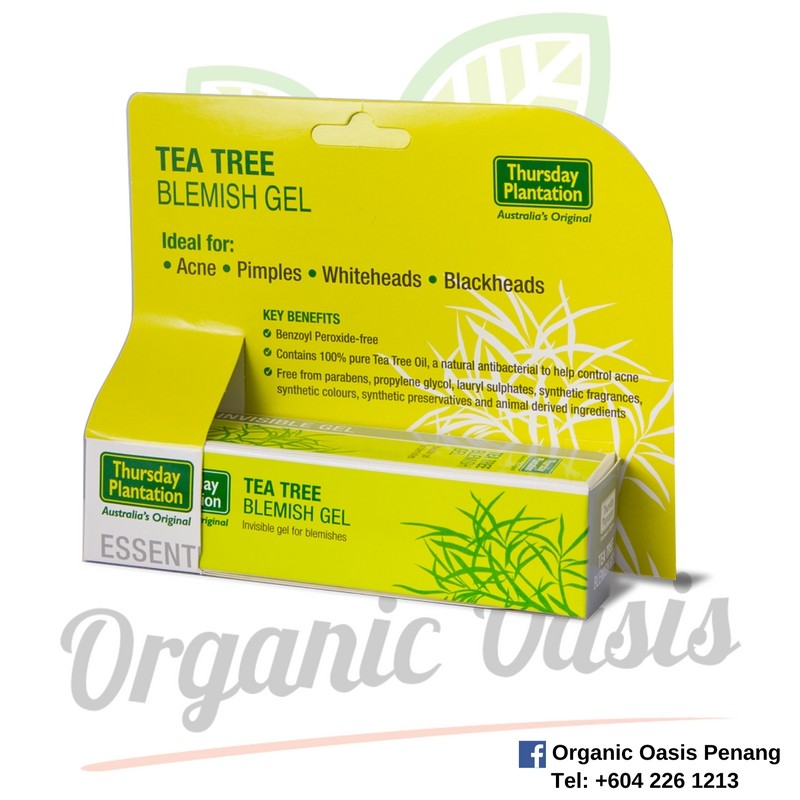 Thursday Plantation Tea Tree Blemish Gel 25g Shopee Malaysia