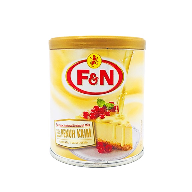 F&N Full Cream Sweetened Condensed Milk Penuh Krim 392g Shopee Malaysia