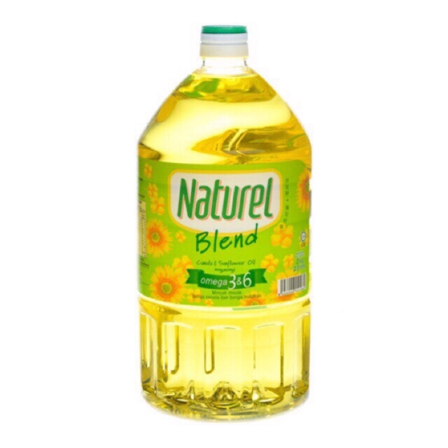 [2kg 3kg] NATUREL BLEND OMEGA 3&6 CANOLA & SUNFLOWER COOKING OIL