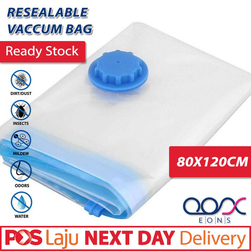 PA + PE Resealable Vacuum Plastic Storage Bag Zip Lock Proctection