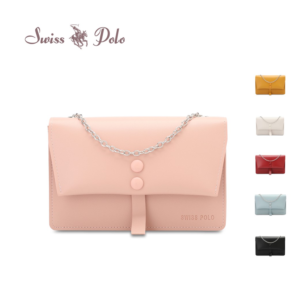 SWISS POLO Ladies Chain Sling Bag HET 191 Multi Color Shopee Malaysia