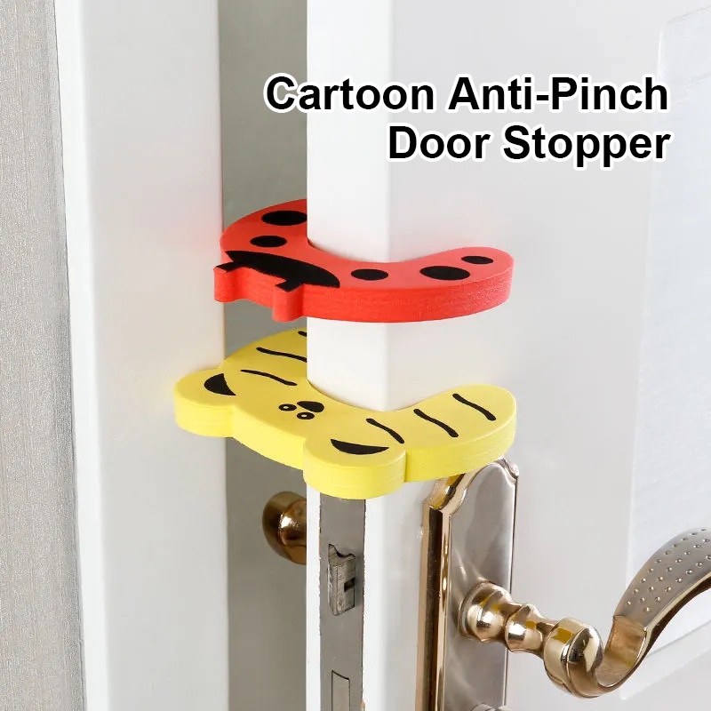 Door Pinch Guards (1 Pack) Baby Proof Doors Extra Soft Foam,Sleek