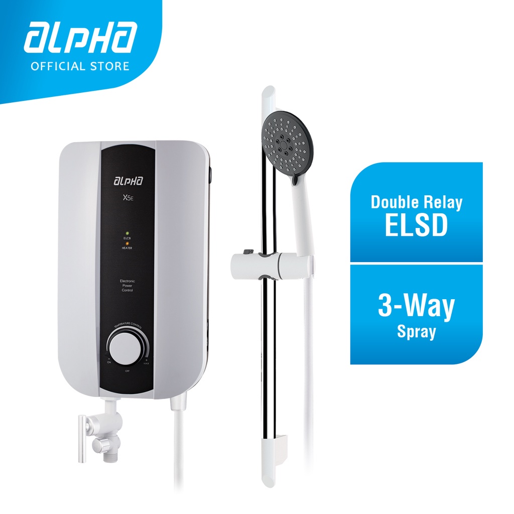 ALPHA X5 E Instant Water Heater (Non Pump) Shopee Malaysia