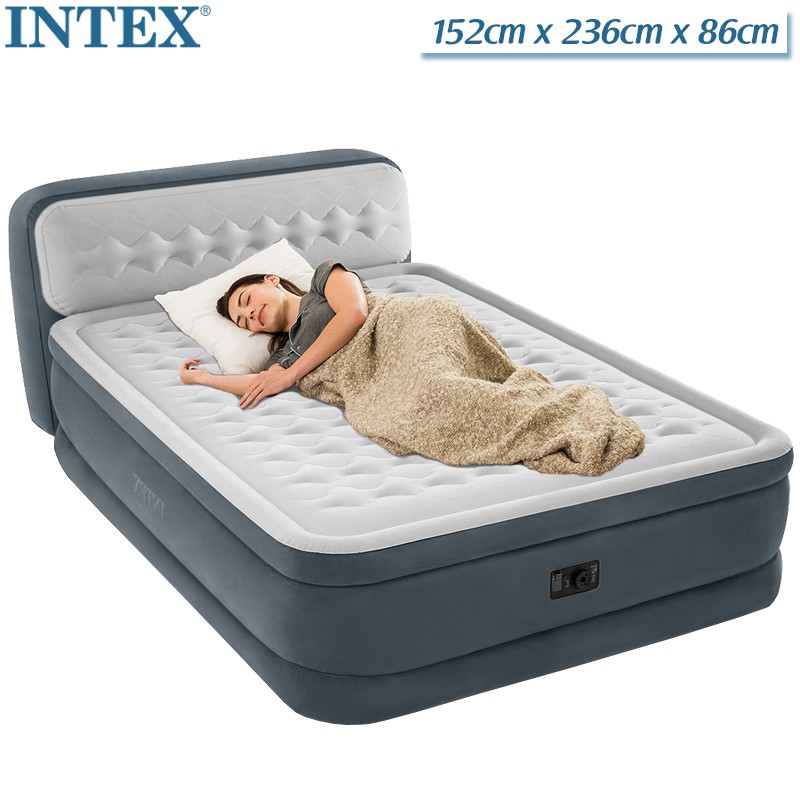 Mattress INTEX 64448 1.52M Inflatable DuraBeam Fibertech Queen Size