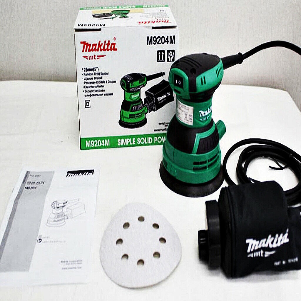 Makita M9204M Dual Action Corded Random Orbital Sander Air 125mm (5