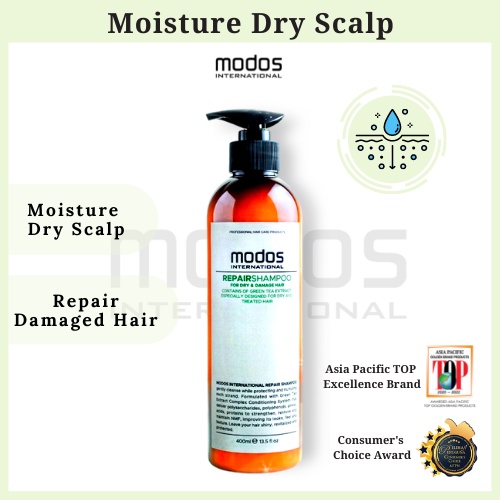 Modos International Green Tea Repair Shampoo (400ml) Shopee Malaysia