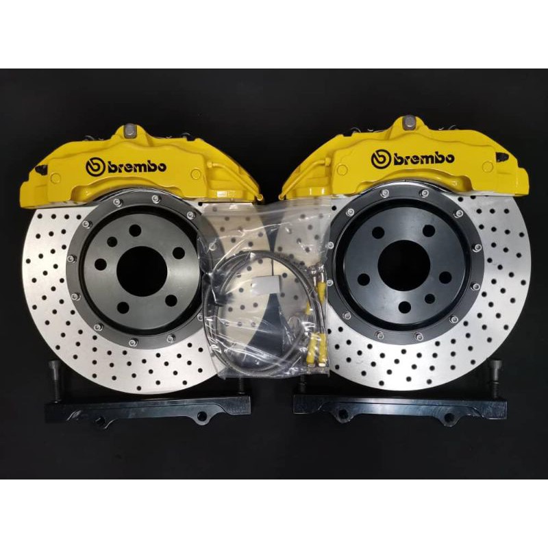 BREMBO 18Z Front Brake Kit 6Pot for VW Golf MK5 MK6 MK7 Scirocco Jetta